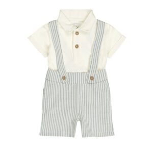 Σαλοπετα με μπλούζα Αγορίστικη 
Size 0/3m-6y